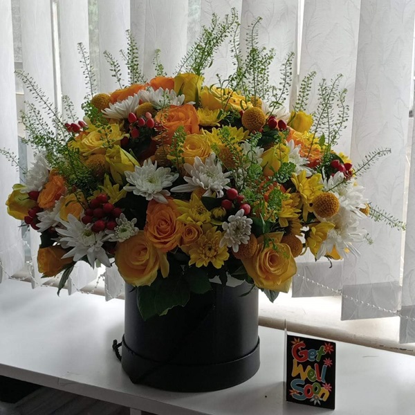 Get well soon flowerbox