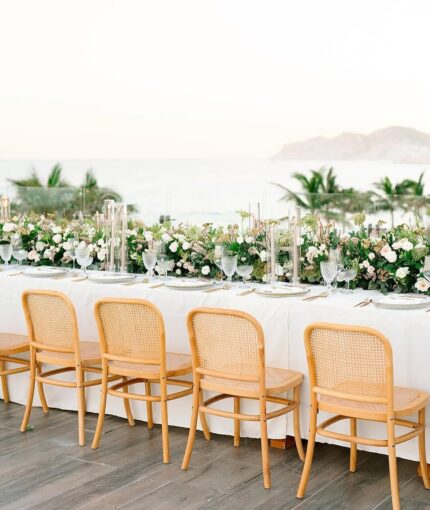 Luncheon setup
